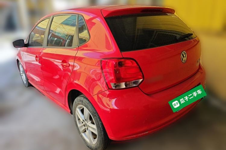 Used Volkswagen Polo 2011 1.4L Manual ZhiLe Edition Rear Right 45 Deg