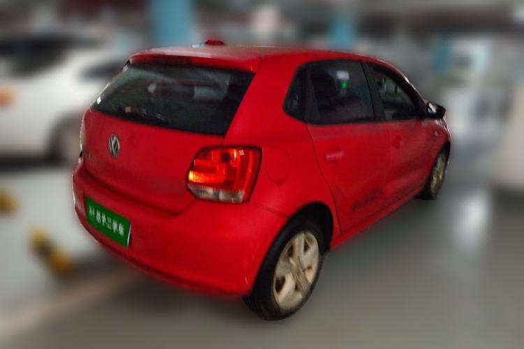 Used Volkswagen Polo 2011 1.6L Manual ZhiShang Edition Rear Right 45 Deg