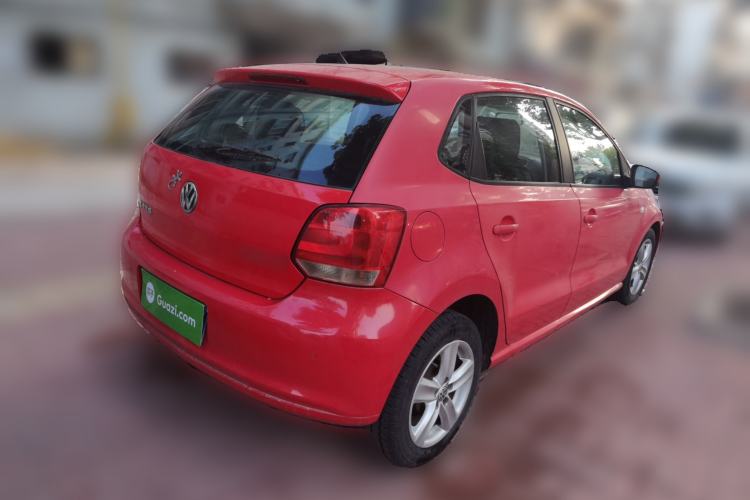 Used Volkswagen Polo 2011 1.6L Manual ZhiShang Edition Rear Right 45 Deg