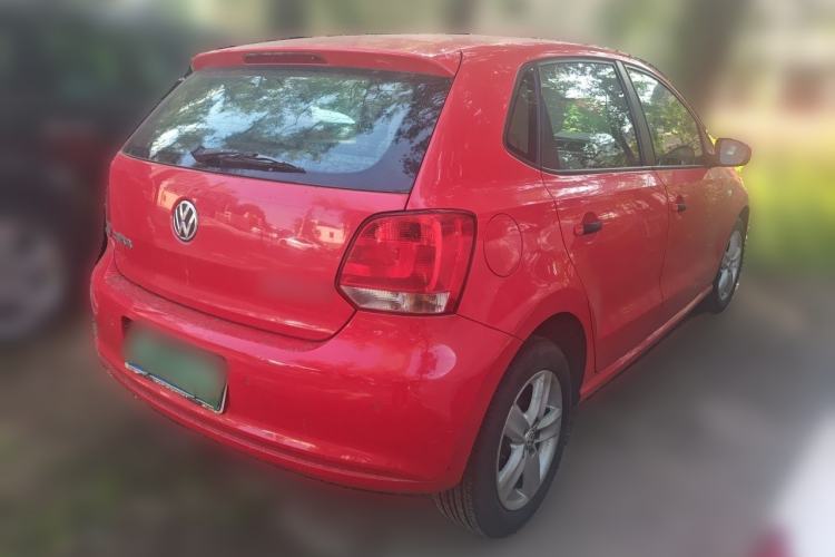 Used Volkswagen Polo 2011 1.6L Manual ZhiShang Edition Rear Right 45 Deg