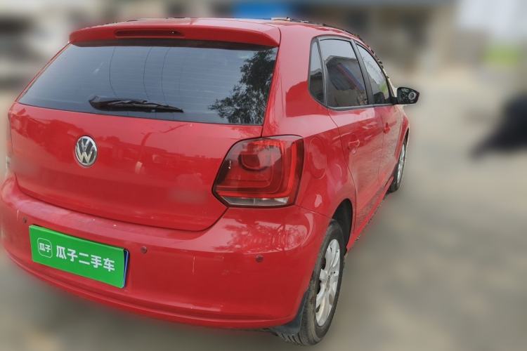 Used Volkswagen Polo 2011 1.4L Manual ZhiLe Edition Rear Right 45 Deg