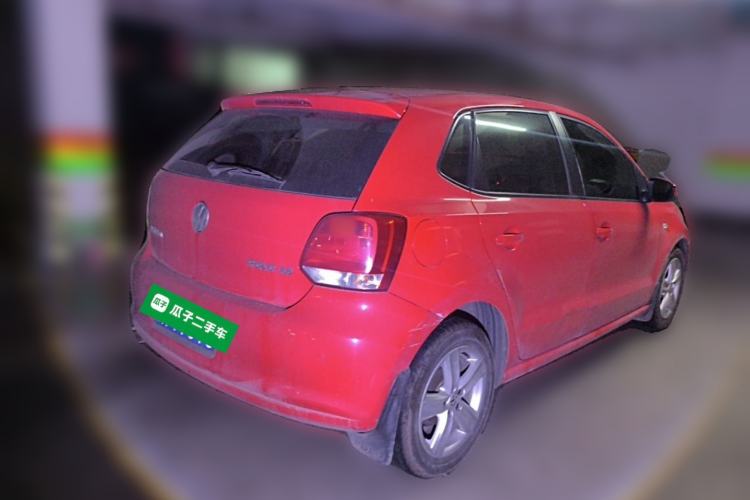 Used Volkswagen Polo 2011 1.6L Automatic ZhiShang Version Rear Right 45 Deg