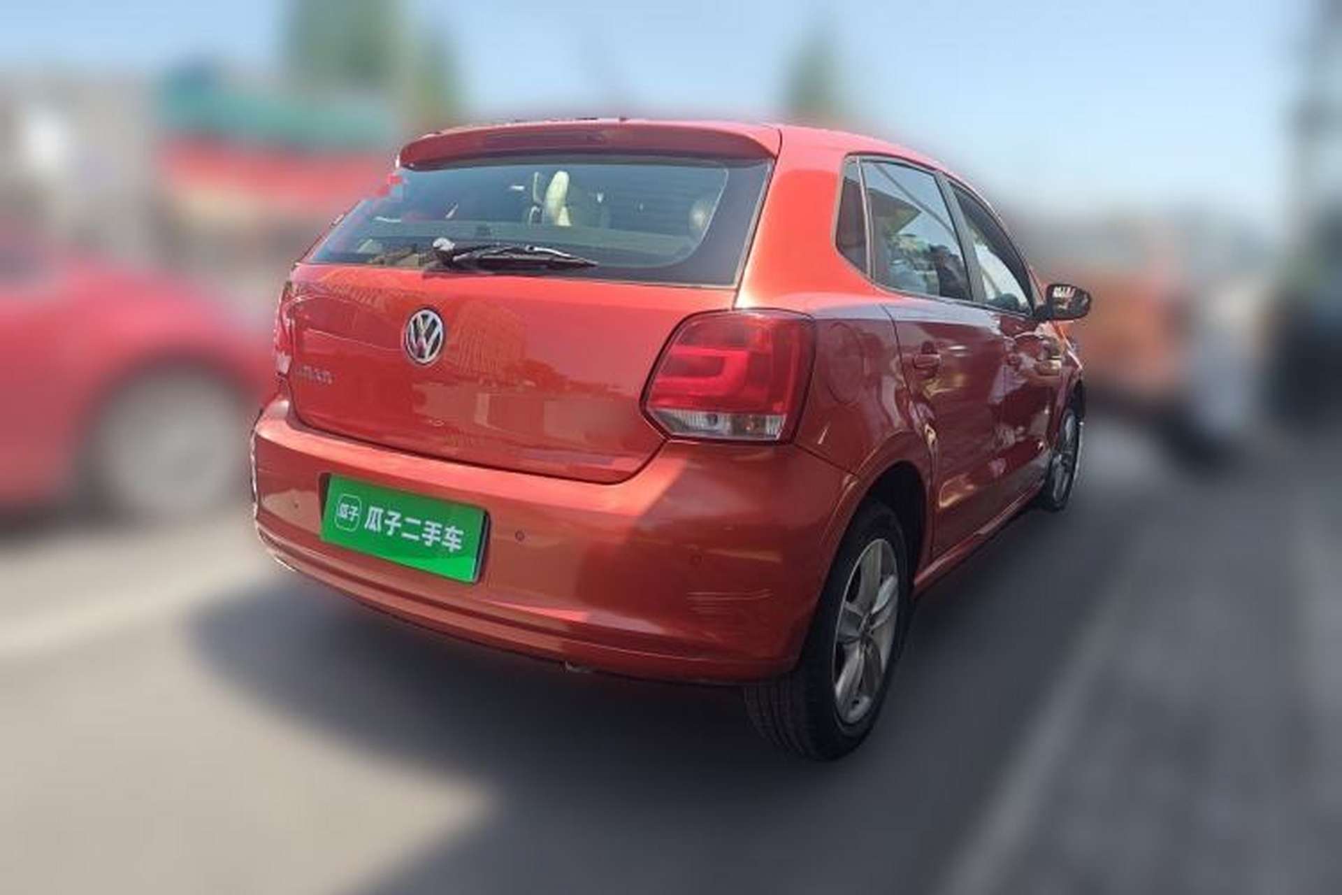 Used Volkswagen Polo 2011 1.4L Automatic ZhiShang Version Rear Right 45 Deg