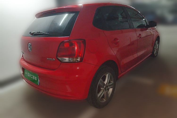 Used Volkswagen Polo 2011 1.4L Automatic ZhiShang Version Rear Right 45 Deg