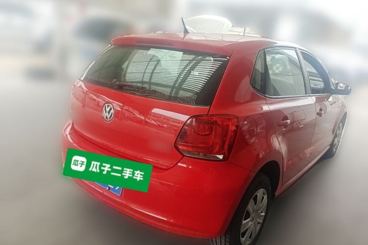 Used Volkswagen Polo 2011 1.4L Manual ZhiLe Edition Rear Right 45 Deg