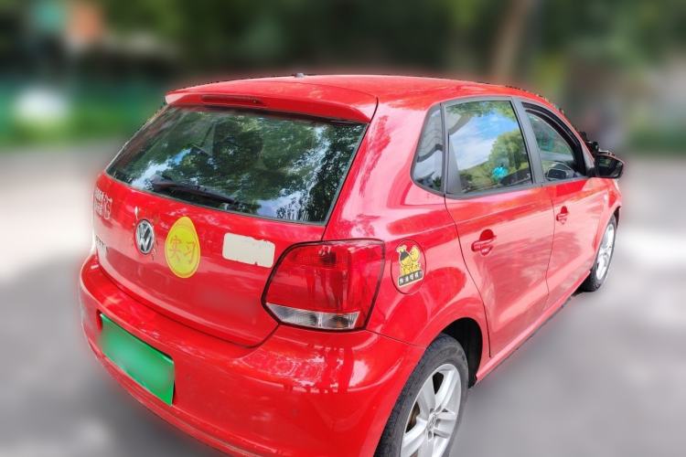 Used Volkswagen Polo 2011 1.6L Automatic ZhiShang Version Rear Right 45 Deg