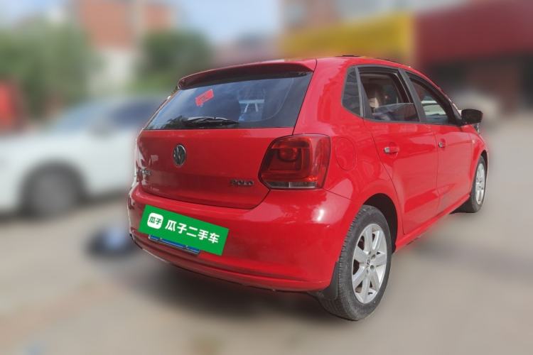 Used Volkswagen Polo 2011 1.4L Manual ZhiShang Edition Rear Right 45 Deg