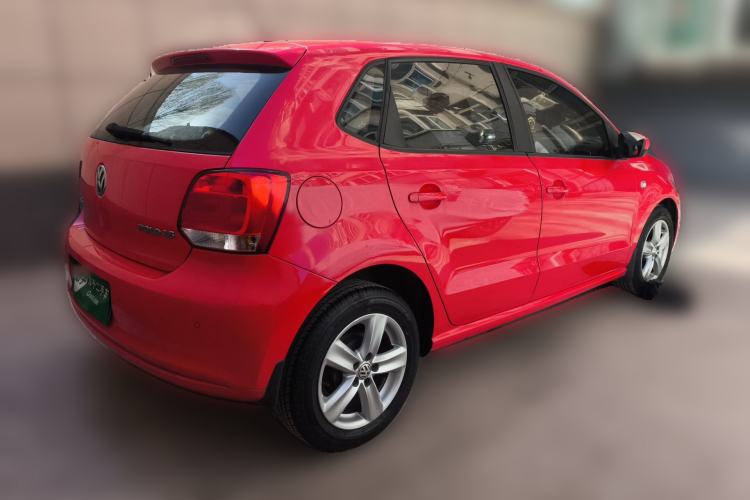 Used Volkswagen Polo 2011 1.6L Manual ZhiShang Edition Rear Right 45 Deg