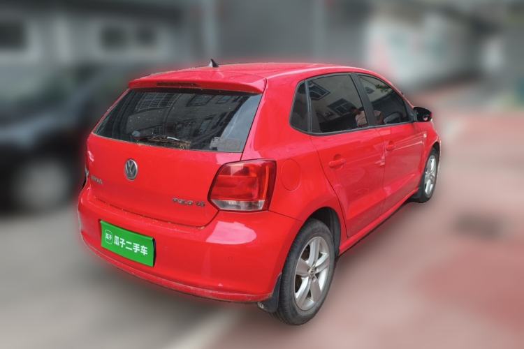 Used Volkswagen Polo 2011 1.6L Manual ZhiShang Edition Rear Right 45 Deg