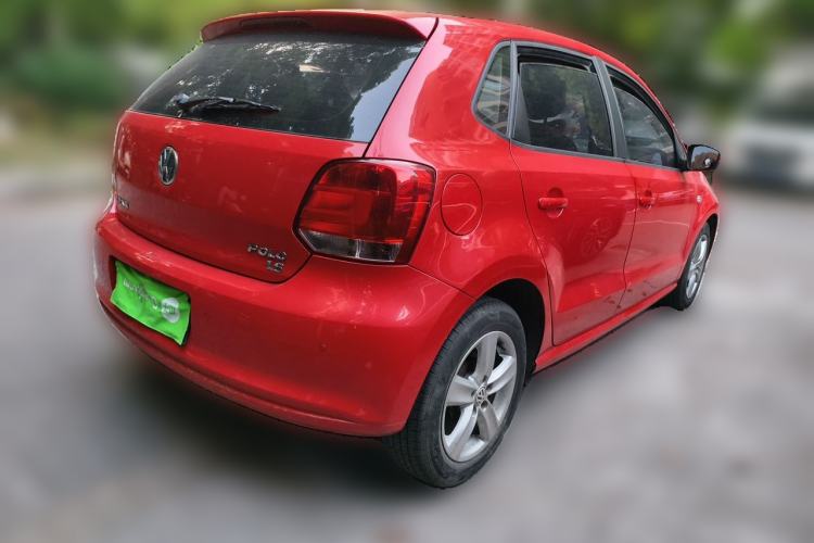 Used Volkswagen Polo 2011 1.6L Automatic ZhiShang Version Rear Right 45 Deg