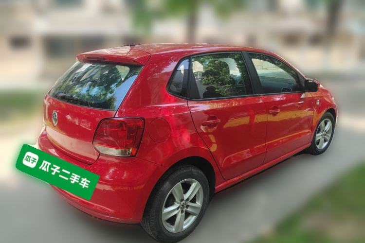 Used Volkswagen Polo 2011 1.6L Automatic ZhiShang Version Rear Right 45 Deg