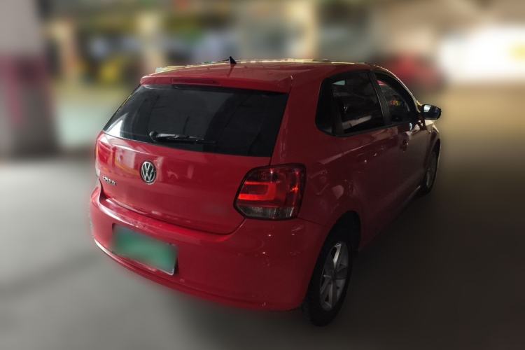 Used Volkswagen Polo 2011 1.4L Manual ZhiLe Edition Rear Right 45 Deg