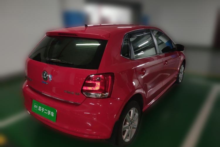 Used Volkswagen Polo 2011 1.6L Automatic ZhiKu Edition Rear Right 45 Deg