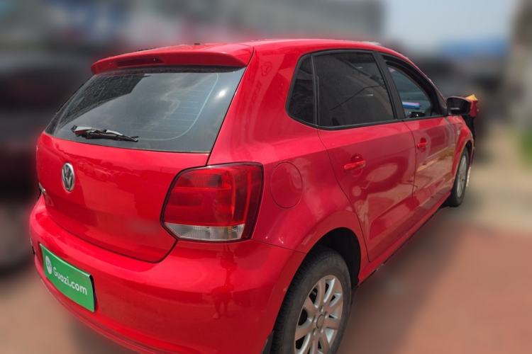 Used Volkswagen Polo 2011 1.4L Manual ZhiLe Edition Rear Right 45 Deg
