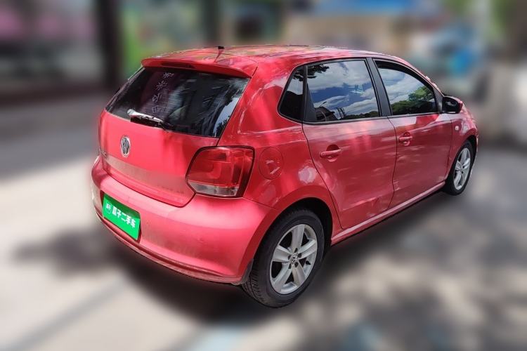 Used Volkswagen Polo 2011 1.6L Automatic ZhiShang Version Rear Right 45 Deg
