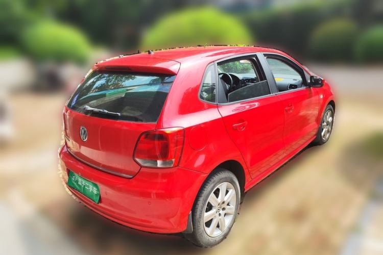 Used Volkswagen Polo 2011 1.6L Automatic ZhiKu Edition Rear Right 45 Deg