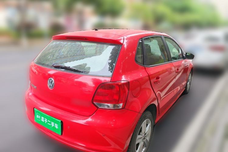 Used Volkswagen Polo 2011 1.6L Automatic ZhiShang Version Rear Right 45 Deg