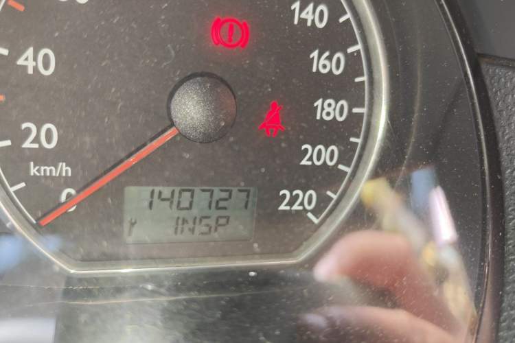 Used Volkswagen Polo 2011 Jingqu 1.4L Automatic Shishang Edition Odometer Close Up