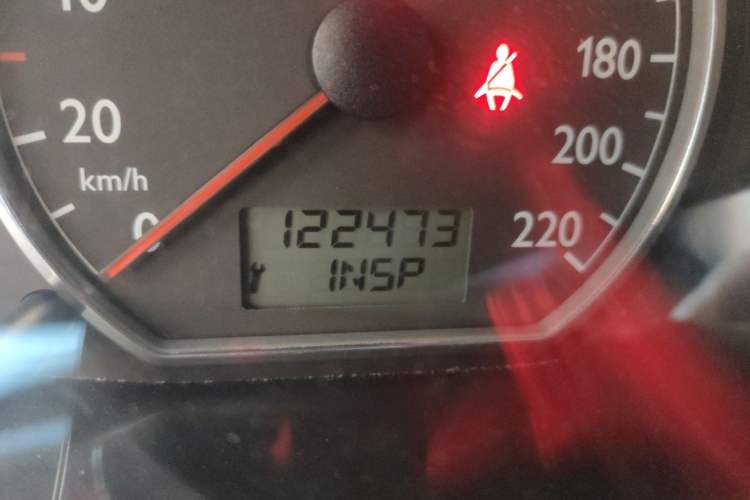 Used Volkswagen Polo 2011 Jingqu 1.4L Automatic Shishang Edition Odometer Close Up