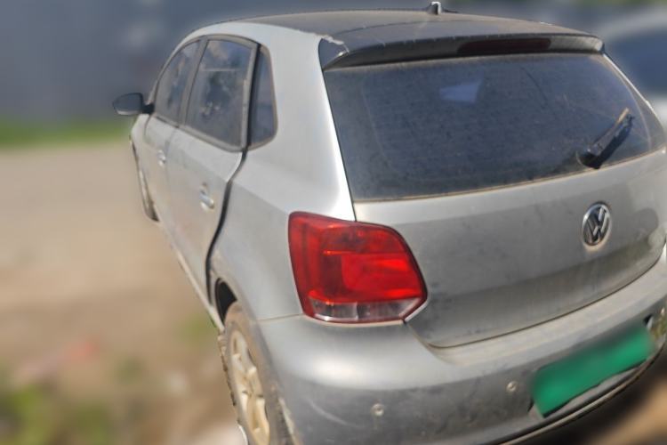 Used Volkswagen Polo 2011 1.4L Manual ZhiLe Edition Rear Left 45 Deg