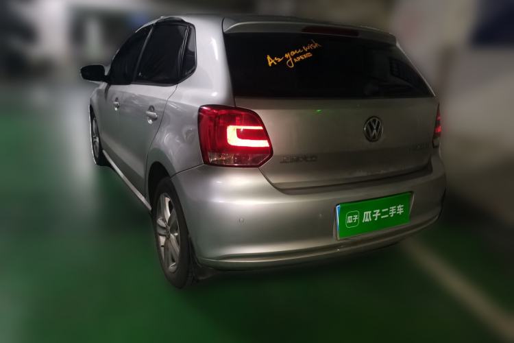 Used Volkswagen Polo 2011 1.6L Automatic ZhiShang Version Rear Left 45 Deg
