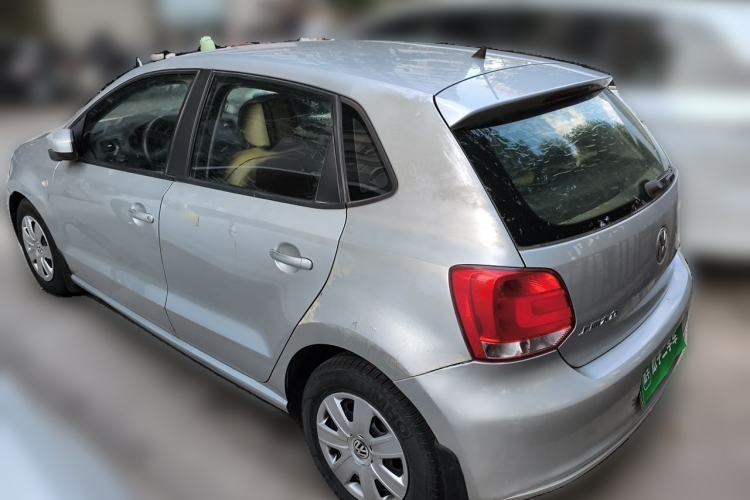 Used Volkswagen Polo 2011 1.4L Manual ZhiLe Edition Rear Left 45 Deg