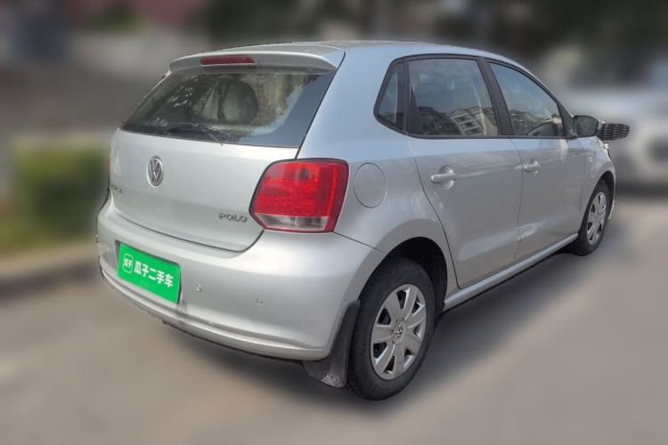 Used Volkswagen Polo 2011 1.4L Manual ZhiLe Edition Rear Right 45 Deg