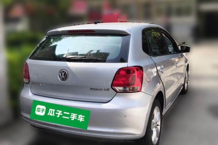 Used Volkswagen Polo 2011 1.6L Manual ZhiShang Edition Rear Right 45 Deg