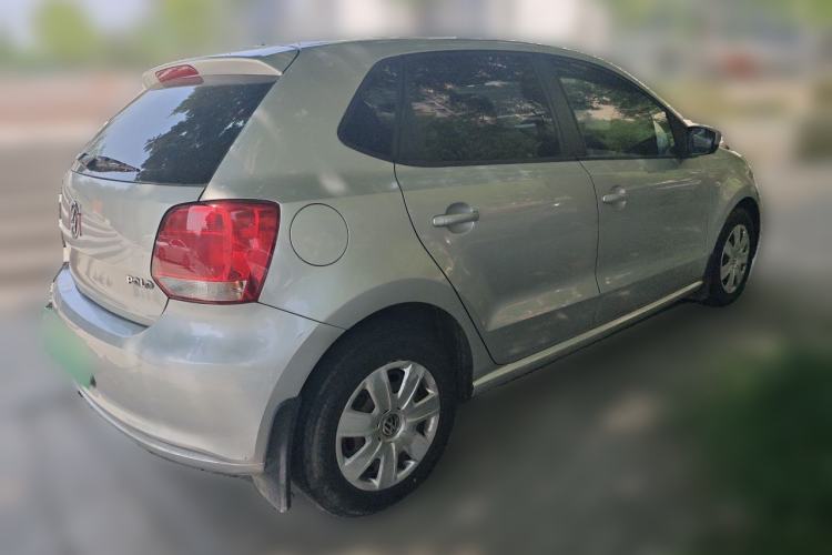 Used Volkswagen Polo 2011 1.4L Manual ZhiLe Edition Rear Right 45 Deg