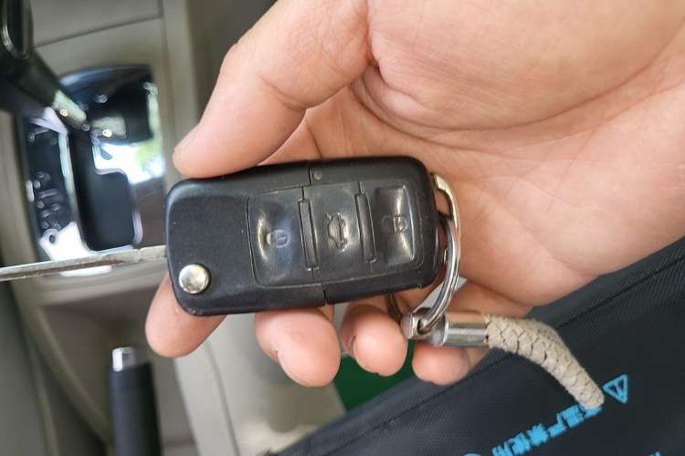 Used Volkswagen Polo 2011 Jingqu 1.4L Automatic Shishang Edition Vehicle Key