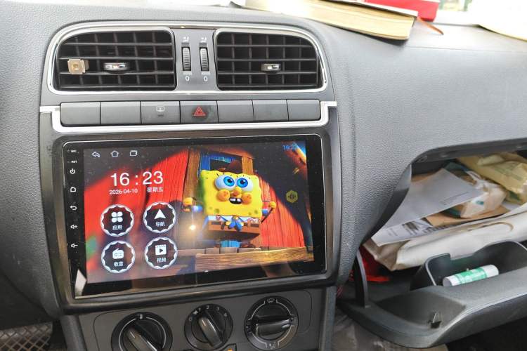 Used Volkswagen Polo 2011 1.4L Automatic ZhiShang Version Audio And AC Panel