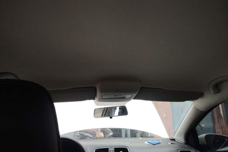 Used Volkswagen Polo 2011 1.6L Manual ZhiShang Edition Headliner