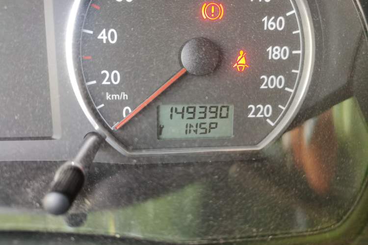 Used Volkswagen Polo 2011 Jingqu 1.4L Manual Shishang Edition Odometer Close Up