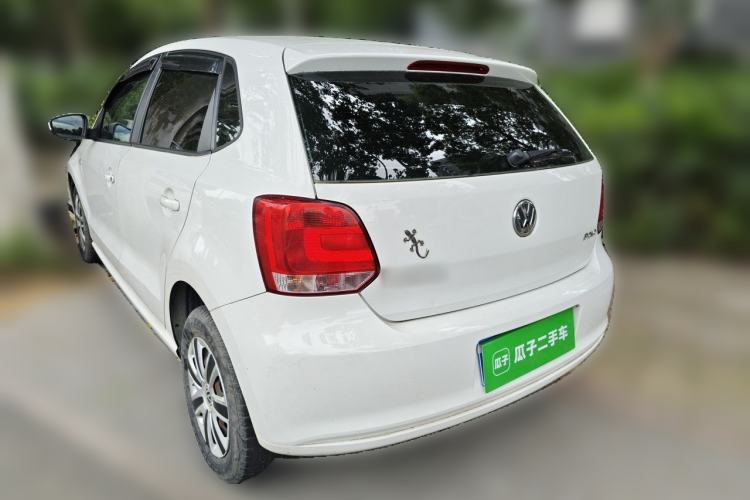 Used Volkswagen Polo 2011 1.4L Manual ZhiLe Edition Rear Left 45 Deg