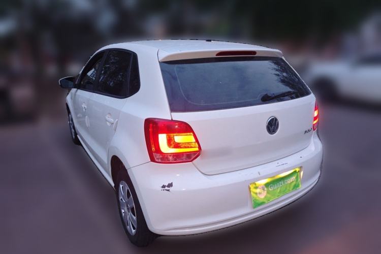 Used Volkswagen Polo 2011 1.4L Manual ZhiLe Edition Rear Left 45 Deg