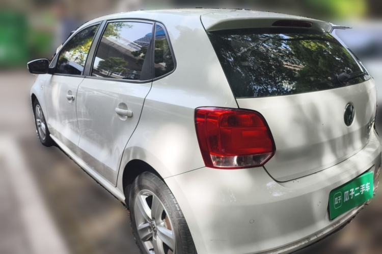 Used Volkswagen Polo 2011 1.6L Automatic ZhiShang Version Rear Left 45 Deg