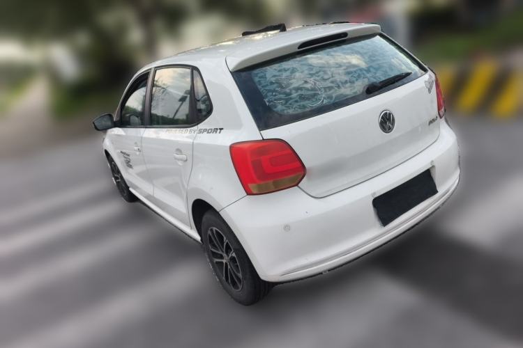 Used Volkswagen Polo 2011 1.4L Manual ZhiLe Edition Rear Left 45 Deg