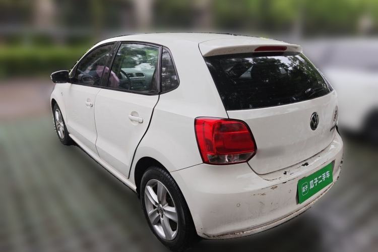Used Volkswagen Polo 2011 1.6L Manual ZhiShang Edition Rear Left 45 Deg
