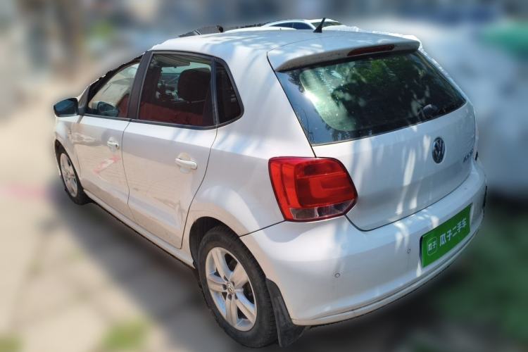 Used Volkswagen Polo 2011 1.6L Automatic ZhiShang Version Rear Left 45 Deg