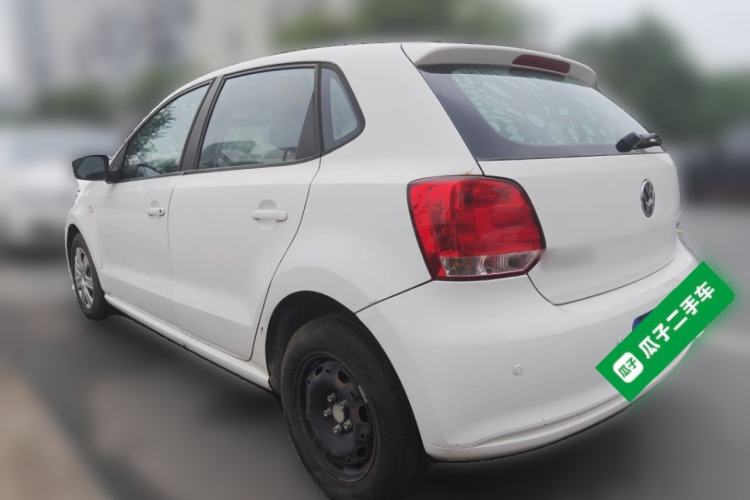 Used Volkswagen Polo 2011 1.4L Manual ZhiLe Edition Rear Left 45 Deg