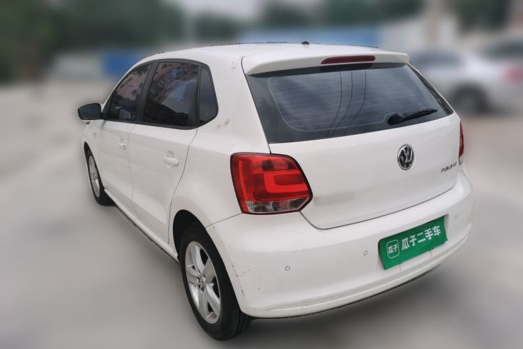Used Volkswagen Polo 2011 1.6L Manual ZhiShang Edition Rear Left 45 Deg