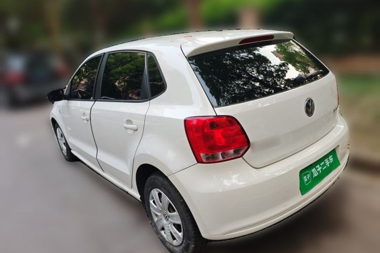 Used Volkswagen Polo 2011 1.4L Manual ZhiLe Edition Rear Left 45 Deg