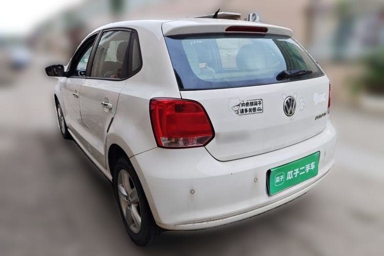 Used Volkswagen Polo 2011 1.6L Automatic ZhiShang Version Rear Left 45 Deg