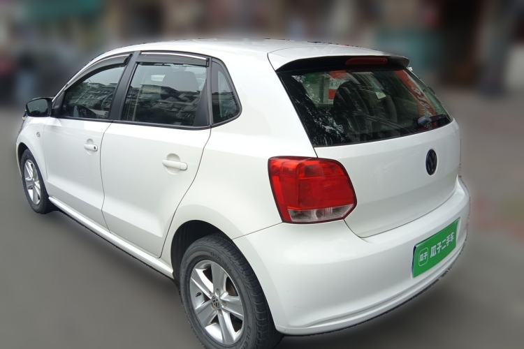 Used Volkswagen Polo 2011 1.4L Manual ZhiLe Edition Rear Left 45 Deg