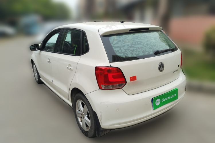 Used Volkswagen Polo 2011 1.4L Manual ZhiLe Edition Rear Left 45 Deg