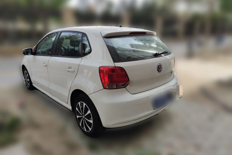 Used Volkswagen Polo 2011 1.4L Manual ZhiLe Edition Rear Left 45 Deg