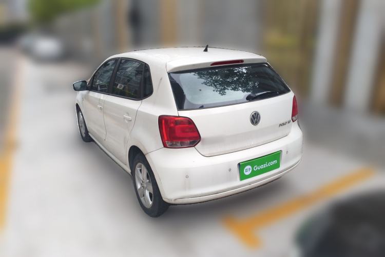 Used Volkswagen Polo 2011 1.6L Automatic ZhiShang Version Rear Left 45 Deg
