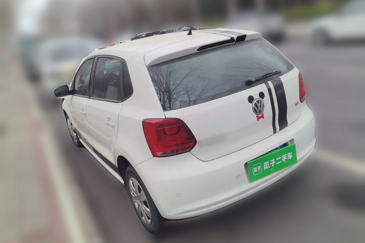 Used Volkswagen Polo 2011 1.4L Manual ZhiLe Edition Rear Left 45 Deg