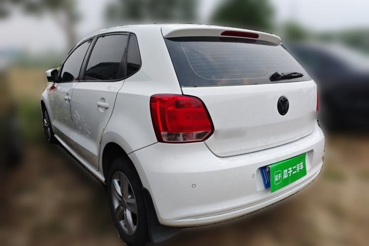 Used Volkswagen Polo 2011 1.4L Automatic ZhiShang Version Rear Left 45 Deg