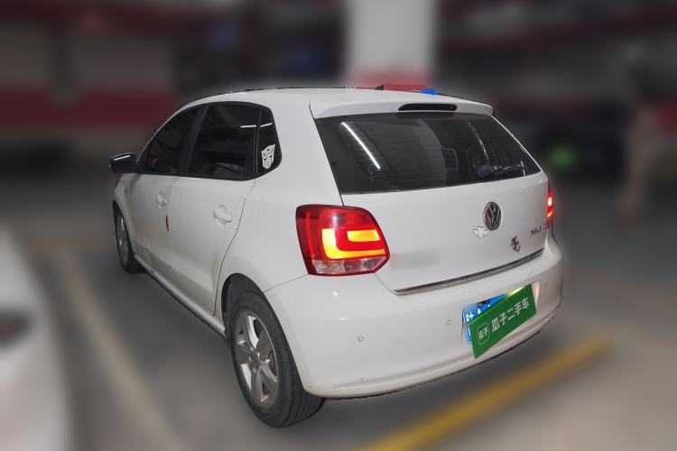 Used Volkswagen Polo 2011 1.6L Automatic ZhiShang Version Rear Left 45 Deg
